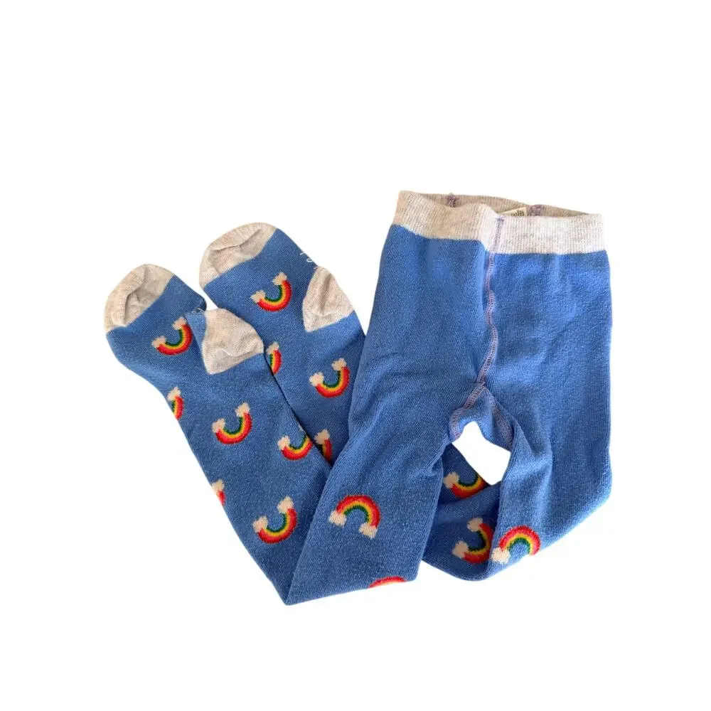 Baby Boden Girls' Rainbow Baby Tights 3-4Y